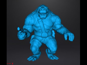 YUZZEEM MINIATURE MODEL FOR LEGION SCIFI OR FANTASY GAMES DND RPG 3D Print Model