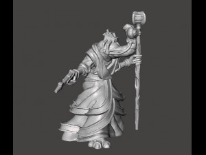 HAMMERHEAD ITHORIAN SPY MINIATURE FIGURE FOR SCIFI GAMES RPG 3D प्रिंट मॉडल