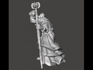 HAMMERHEAD ITHORIAN SPY MINIATURE FIGURE FOR SCIFI GAMES RPG 3D प्रिंट मॉडल