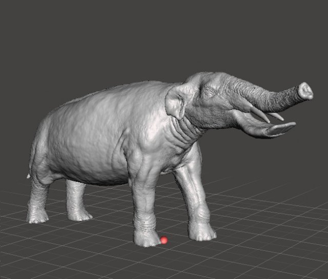 Platybelodon figure miniature model dinosaur monster dnd rpg Modelo de impresión 3D .c4d .max .obj .3ds .fbx .stl .blend 