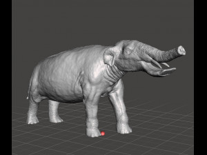 Platybelodon figure miniature model dinosaur monster dnd rpg 3Dプリントモデル