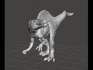 Spinosaurus figure miniature model dinosaur monster dnd rpg wildlife 3Dプリントモデル