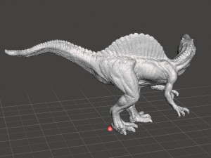 Spinosaurus figure miniature model dinosaur monster dnd rpg wildlife 3D Print Model