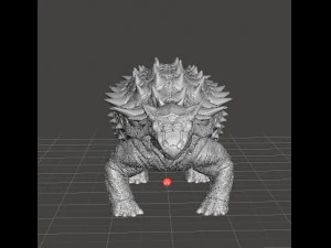 JP Ankylosaurus realistic figure miniature model dinosaur monster wildlife 3D Print Model