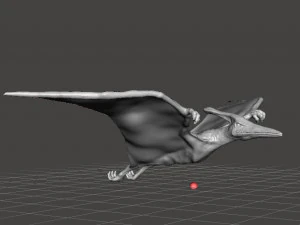 JP PTERANODON FIGURE REALISTIC MODEL ANIMAL CREATURE WILDLIFE 3D Print Model