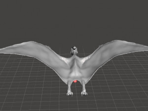 JP PTERANODON FIGURE REALISTIC MODEL ANIMAL CREATURE WILDLIFE Modelo de Impressão 3D