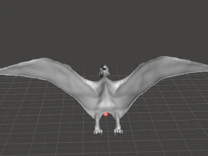 JP PTERANODON FIGURE REALISTIC MODEL ANIMAL CREATURE WILDLIFE 3D Print Model