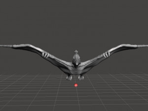 JP PTERANODON FIGURE REALISTIC MODEL ANIMAL CREATURE WILDLIFE Modelo de Impressão 3D
