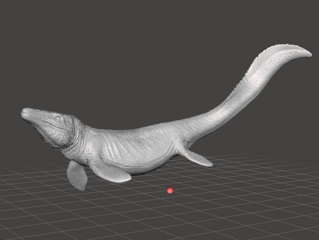 Mosasaurus realistic figure miniature model dinosaur monster wildlife 3D Принт Модель .c4d .max .obj .3ds .fbx .stl .blend 