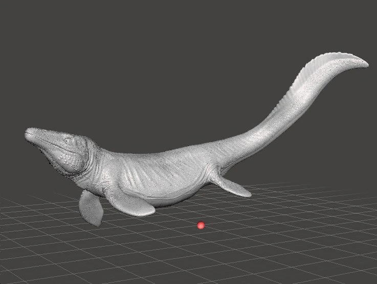 Mosasaurus realistic figure miniature model dinosaur monster wildlife 3D Print Model .c4d .max .obj .3ds .fbx .stl .blend 