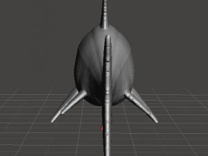 Ichthyosaur realistic figure miniature model dinosaur monster wildlife 3D Print Model