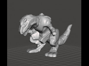 ZEKE ORGANOID CLASSIC MINI FIGURE CHAOTIC CENTURY PVC MINIATURE TOY MONSTER Modelo de impresión 3D