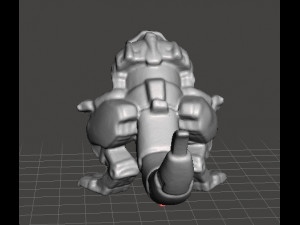 ZEKE ORGANOID CLASSIC MINI FIGURE CHAOTIC CENTURY PVC MINIATURE TOY MONSTER Modelo de impresión 3D