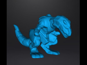 ZEKE ORGANOID CLASSIC MINI FIGURE CHAOTIC CENTURY PVC MINIATURE TOY MONSTER Modelo de impresión 3D