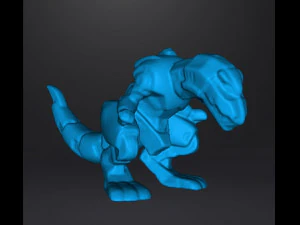 ZEKE ORGANOID CL&Aacute;SSICO MINI FIGURA CA&Oacute;TICO S&Eacute;CULO PVC MINIATURA BRINQUEDO MONSTRO Modelo de Impressão 3D