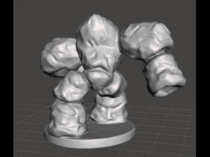 WARCRAFT INFERNAL MINIATURE MODEL FOR FANTASY GAMES RPG AND DnD Modello di stampa 3D