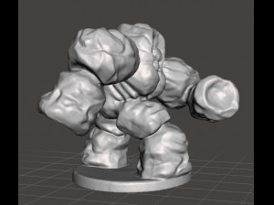 WARCRAFT INFERNAL MINIATURE MODEL FOR FANTASY GAMES RPG AND DnD Modello di stampa 3D