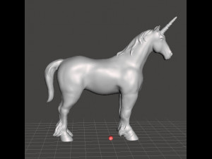 UNICORN REALISTIC FIGURE MODEL ANIMAL CREATURE WILDLIFE FANTASY 3D प्रिंट मॉडल