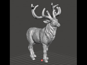 ELK DEER STAG FIGURE MODEL ANIMAL CREATURE WILDLIFE DND RPG Modelo de impresión 3D