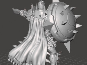 ARES GREEK WARRIOR HERO MINIATURE MODEL FOR FANTASY GAMES AND DND RPG Modello di stampa 3D