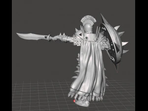 FANTEZİ OYUNLAR VE DND RPG İ&Ccedil;İN ARES YUNAN SAVAŞ&Ccedil;I KAHRAMAN MİNYAT&Uuml;R MODELİ 3D Baskı Modeli