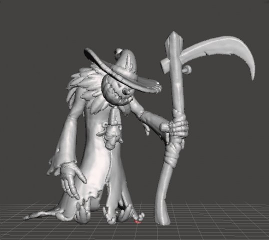 Jack O Lantern Boss miniature model for fantasy games dnd rpg Modelo de impresión 3D .c4d .max .obj .3ds .fbx .stl .blend
