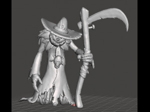 Jack O Lantern Boss miniature model for fantasy games dnd rpg Modelo de impresión 3D
