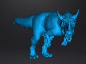Realistic Greymon T-Rex figure miniature model dinosaur monster dnd rpg wildlife Modelo de impresión 3D