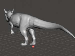Realistic Greymon T-Rex figure miniature model dinosaur monster dnd rpg wildlife Modelo de impresión 3D