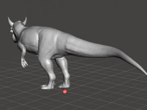 Реалистичная фигурка Греймона Ти-Рекса, миниатюрная модель, динозавр, монстр, dnd, ролевая игра, дикая природа 3D Принт Модель