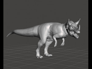 Realistic Greymon T-Rex figure miniature model dinosaur monster dnd rpg wildlife Modelo de impresión 3D