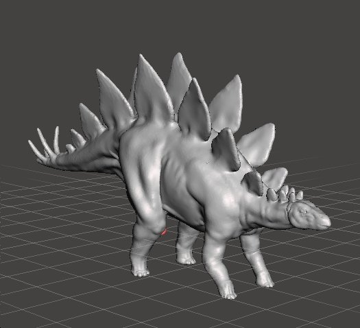 Stegosaurus figure miniature model dinosaur monster dnd rpg Modelo de Impressão 3D .c4d .max .obj .3ds .fbx .stl .blend 