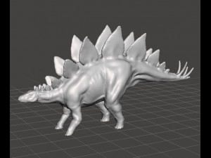 Stegosaurus figure miniature model dinosaur monster dnd rpg Modelo de Impressão 3D