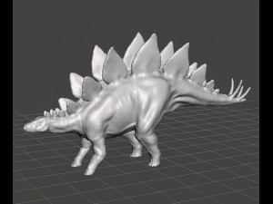 Stegosaurus figure miniature model dinosaur monster dnd rpg 3D Print Model