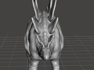 Stegosaurus figure miniature model dinosaur monster dnd rpg 3D Print Model
