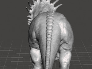 Realistic Styracosaurus figure miniature model dinosaur monster dnd rpg 3D Принт Модель