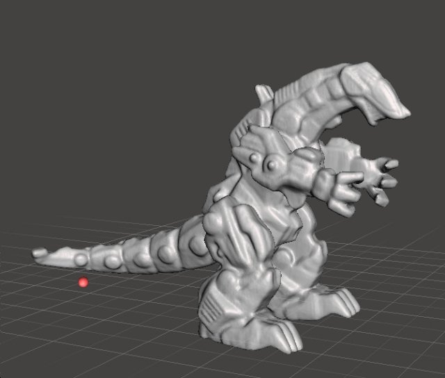 DEATH SAURER GASHAPON PVC PLASTIC FIGURE TOY MINI MODEL 3D-Druckmodell .c4d .max .obj .3ds .fbx .stl .blend 