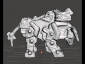 BULL DIBISON GASHAPON PVC PLASTIC FIGURE TOY MINI MODEL 3D Print Model