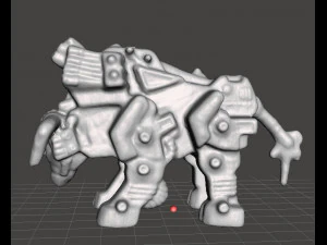 BULL DIBISON GASHAPON PVC PLASTIC FIGURE TOY MINI MODEL 3D Print Model