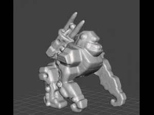IRON KONG GASHAPON PVC PLASTIC FIGURE TOY MODEL PVC 3D-printmodel