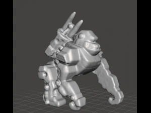 IRON KONG GASHAPON PVC KUNSTSTOFFFIGUR SPIELZEUGMODELL PVC 3D Druckmodell