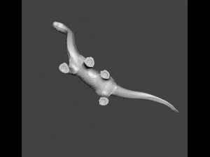 BRONTOSAURUS 70S VINTAGE TOY FIGURE MODEL FOR KIDS DINOSAUR 3D Print Model