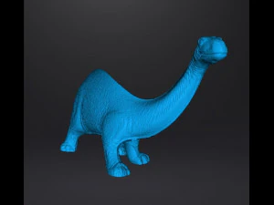 BRONTOSAURUS 70S VINTAGE TOY FIGURE MODEL FOR KIDS DINOSAUR 3D Print Model