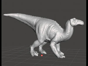 Hadrosaurus Edmontosaurus figure toy miniature model dinosaur monster dnd rpg wildlife 3D Print Model