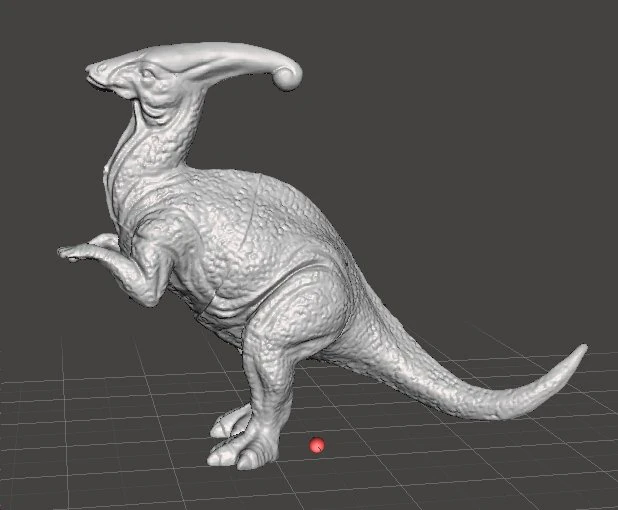 Parasaurolophus figura juguete miniatura modelo dinosaurio monstruo dnd rpg vida silvestre Modelo de impresión 3D .c4d .max .obj .3ds .fbx .stl .blend 