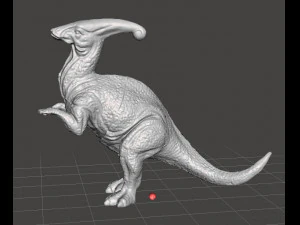 Parasaurolophus figure toy miniature model dinosaur monster dnd rpg wildlife 3D Print Model