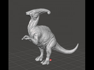 Parasaurolophus figure toy miniature model dinosaur monster dnd rpg wildlife 3D प्रिंट मॉडल