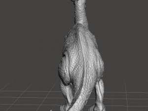 Parasaurolophus figure toy miniature model dinosaur monster dnd rpg wildlife 3D प्रिंट मॉडल