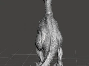 Parasaurolophus figura juguete miniatura modelo dinosaurio monstruo dnd rpg vida silvestre Modelo de impresión 3D