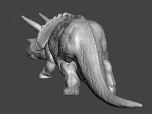 Triceratops figure toy miniature model dinosaur monster dnd rpg wildlife 3D Print Model